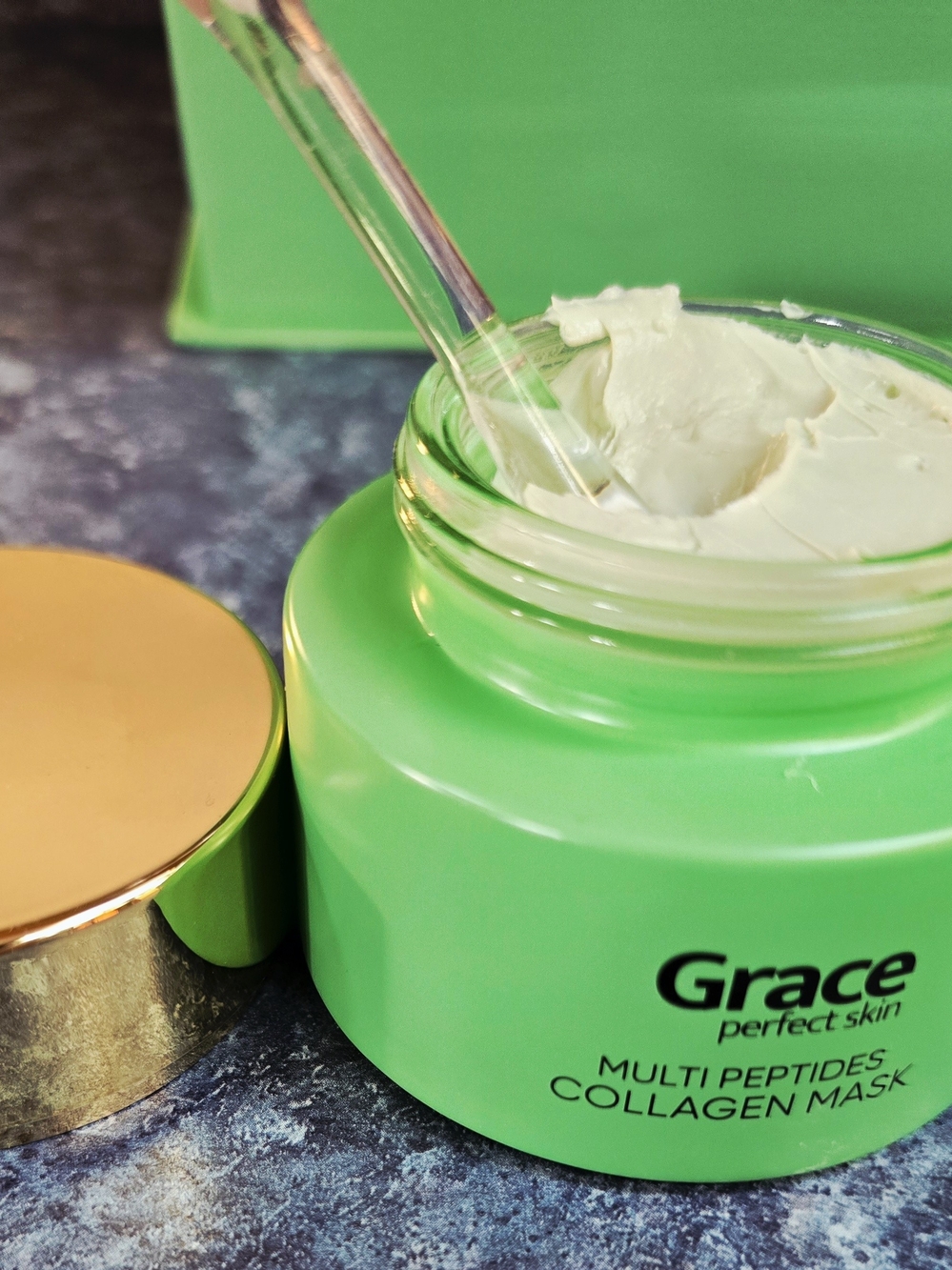 LIQUIDATION: GRACE PERFECT SKIN Multi-Peptide Collagen 4-Pieces + 10 Skin Masks - Picture 5 of 12